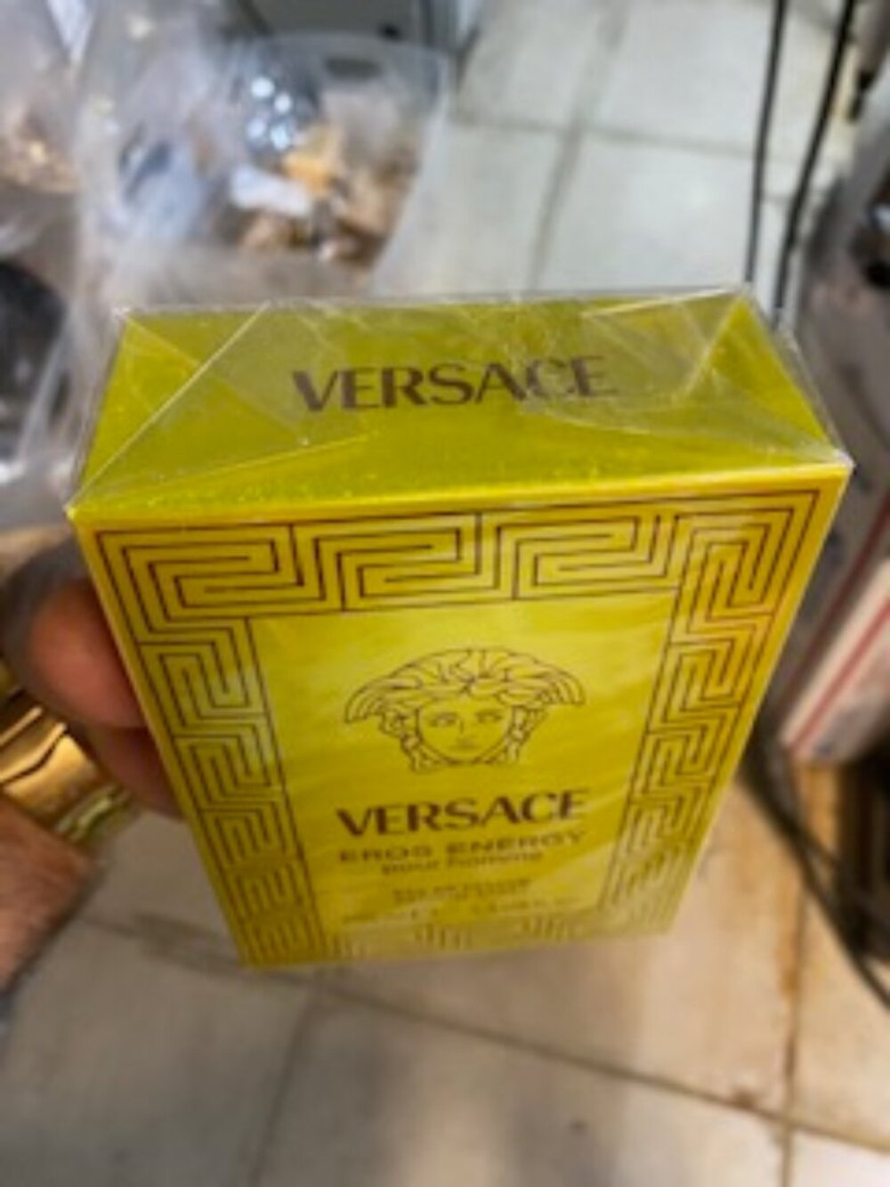 Versace Eros Energy Regular Size 3.4 fl oz Eau de Parfum Spray - Picture 3 of 3